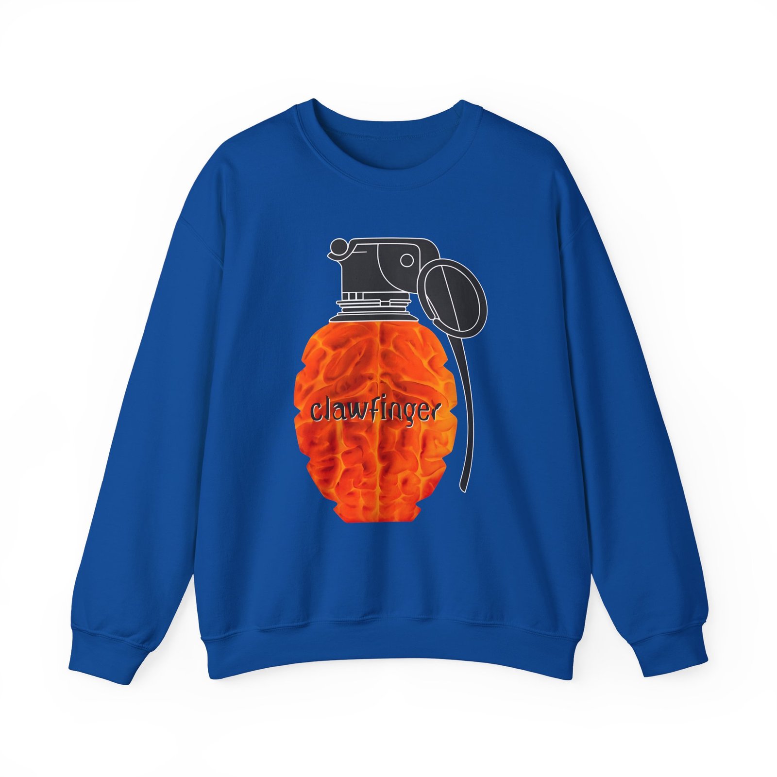 Clawfinger Use Your Brain Unisex Heavy Blend™ Crewneck Sweatshirt - Image 17