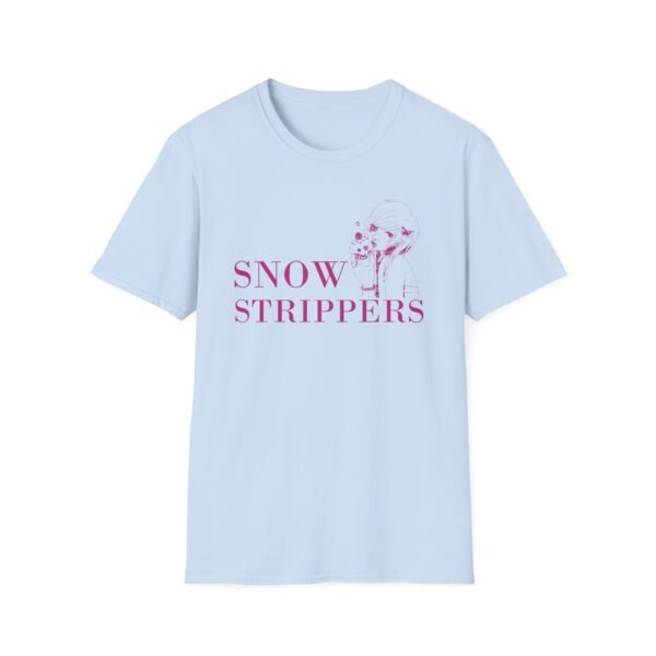 Snow Strippers Unisex Softstyle T-Shirt - Image 13