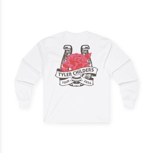 Tyler Childers Blue Muleshoe Unisex Ultra Cotton Long Sleeve Tee - Image 2