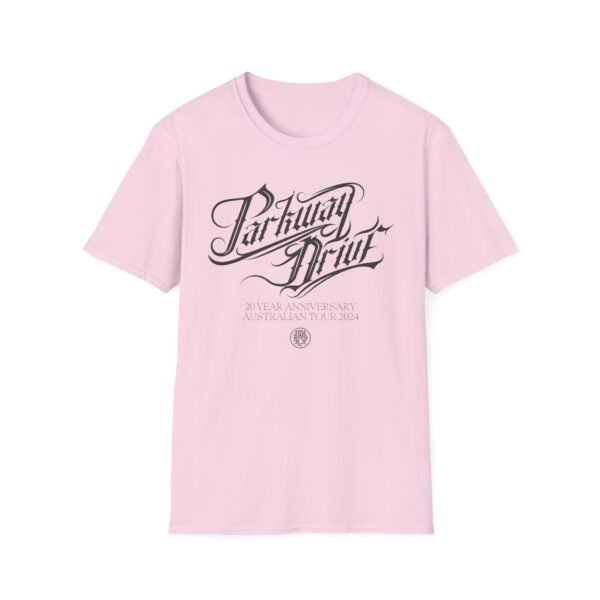 Parkway Drive Australian Tour Unisex Softstyle T-Shirt - Image 17