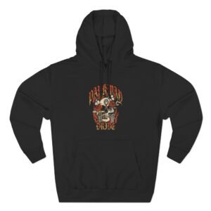 Parkway Drive Skull-roses Three-Panel Fleece Hoodie