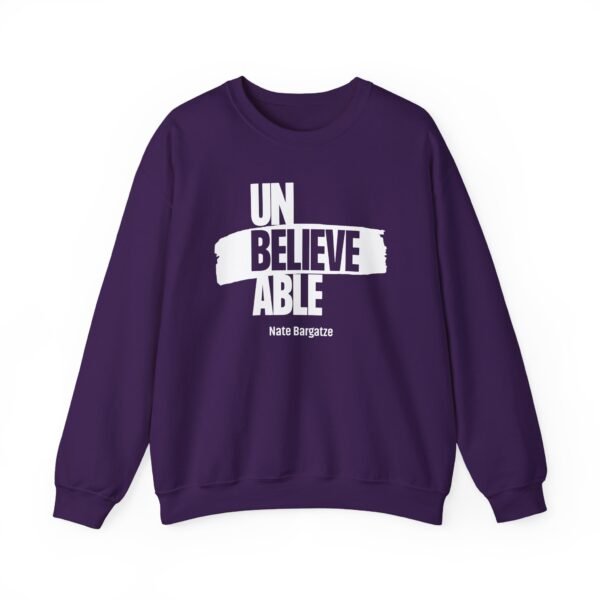 Nate Bargatze - Unbelievable Unisex Heavy Blend™ Crewneck Sweatshirt - Image 19