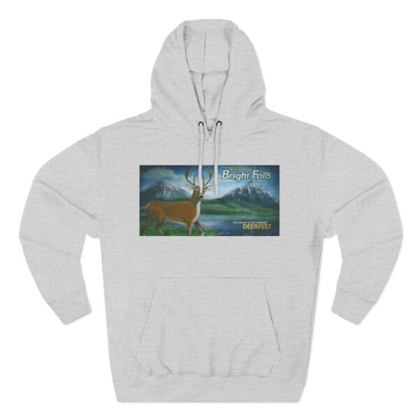 Alan Wake Falls souvenir Three-Panel Fleece Hoodie - Image 3