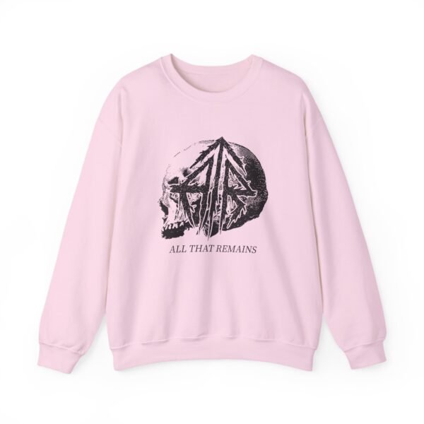 All That Remains Tie Dye Skull Unisex Heavy Blend™ Crewneck Sweatshirt - Image 15