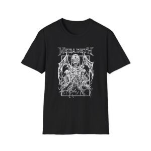 Manhead Megadeth Bat Vic Rising Unisex Softstyle T-Shirt