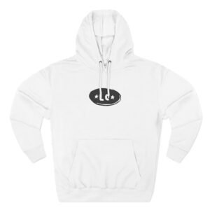 Lime Cordiale Three-Panel Fleece Hoodie