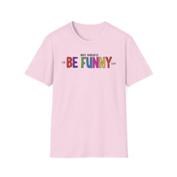 Nate Bargatze the Be Funny Tour Unisex Softstyle T-Shirt - Image 21