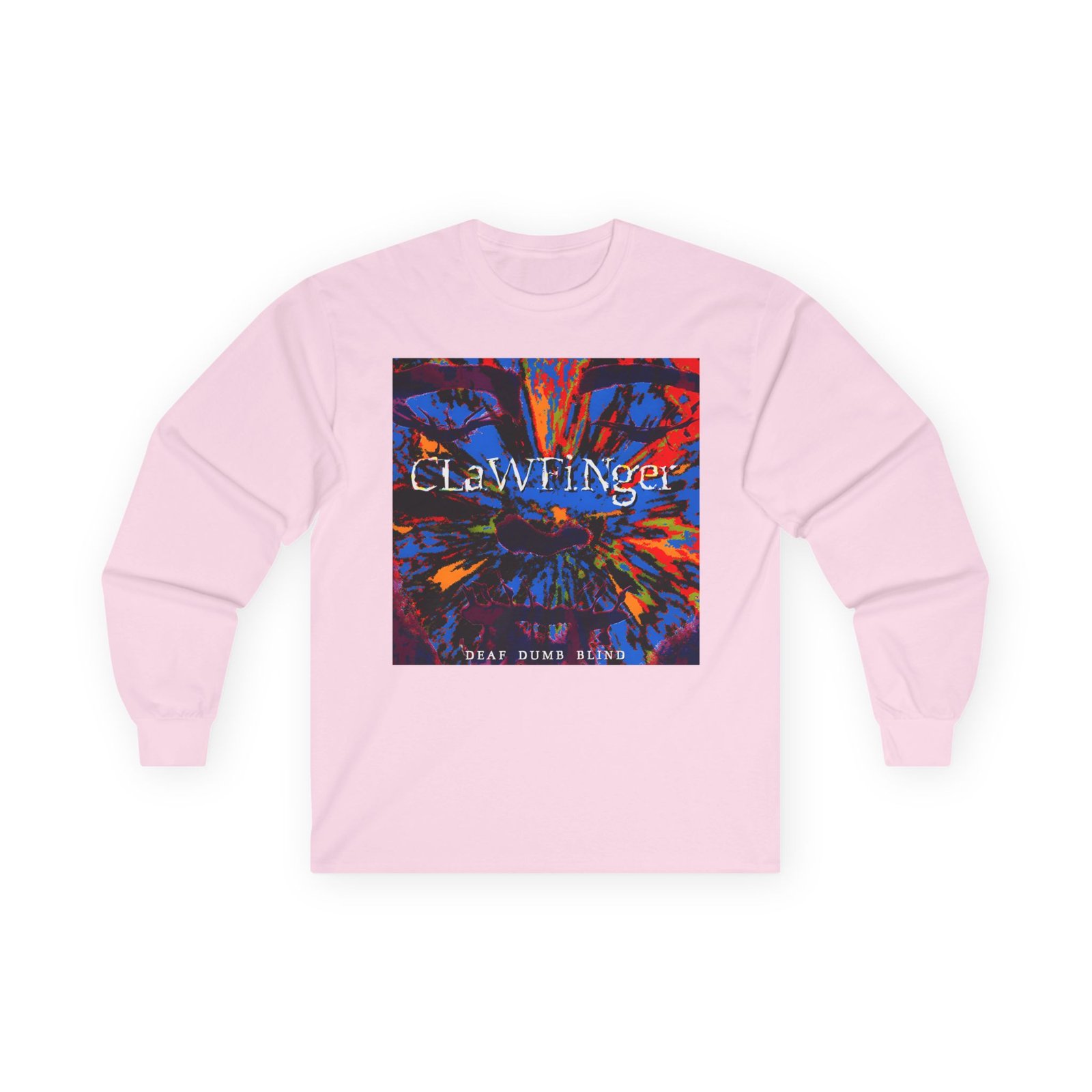 Clawfinger Deaf Dumb Blind 2 Album Cover Unisex Ultra Cotton Long Sleeve Tee - Image 25
