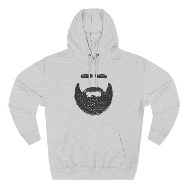 New Heights Jason Kelce Beard Three-Panel Fleece Hoodie