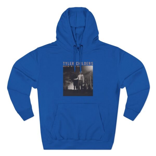 Tyler Childers Black Rustin Three-Panel Fleece Hoodie - Image 13