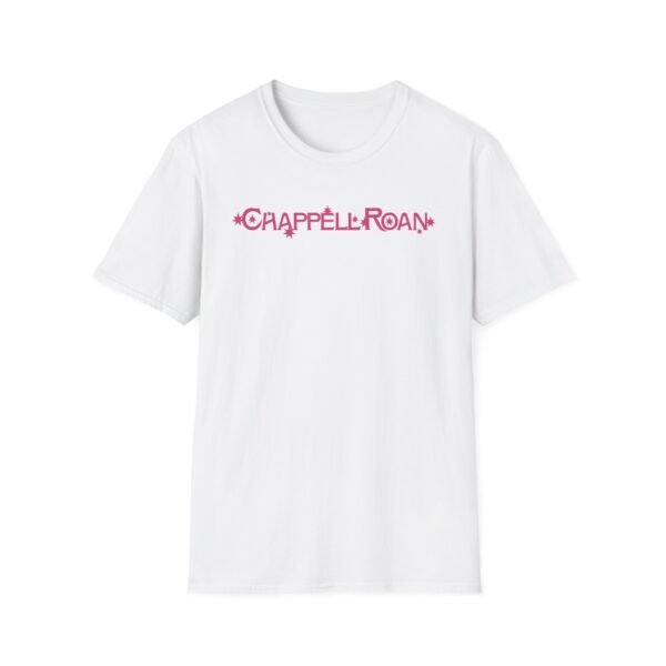 Chappell Roan  Black Logo Unisex Softstyle T-Shirt - Image 3