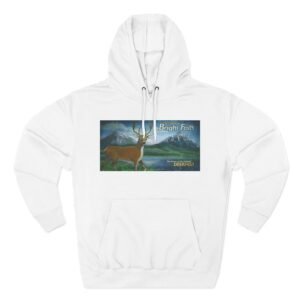 Alan Wake Falls souvenir Three-Panel Fleece Hoodie
