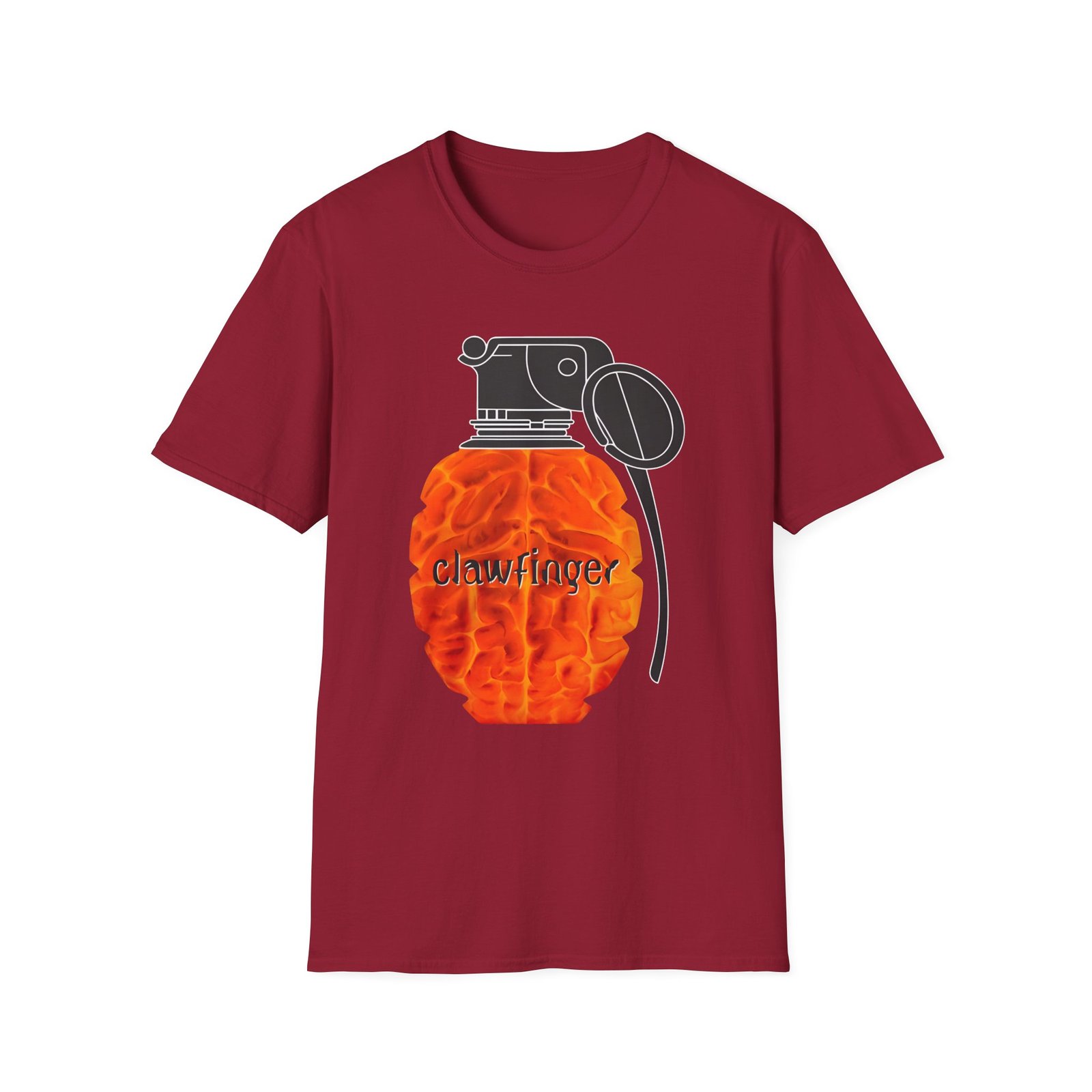 Clawfinger Use Your Brain Unisex Softstyle T-Shirt - Image 27