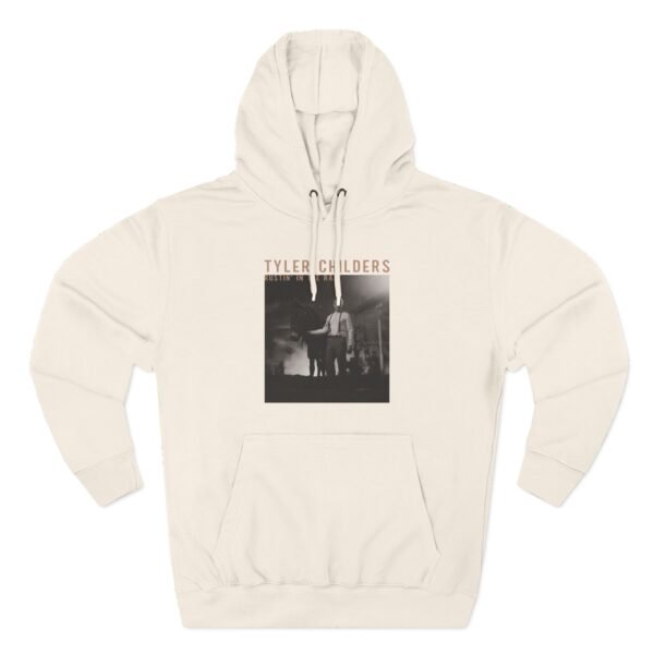 Tyler Childers Black Rustin Three-Panel Fleece Hoodie - Image 7