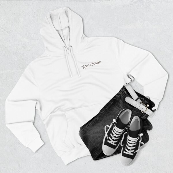 Tyler Childers Blue Muleshoe Three-Panel Fleece Hoodie - Image 3