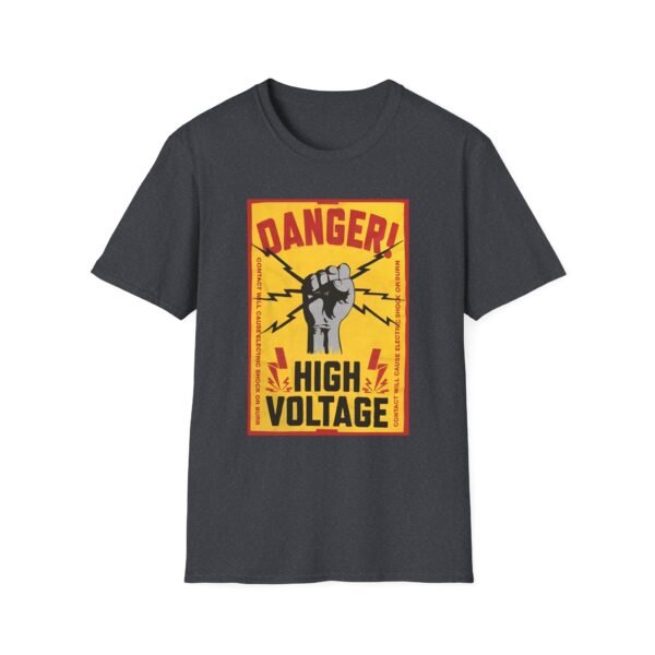 Lachlan Danger! High Voltage Unisex Softstyle T-Shirt - Image 19