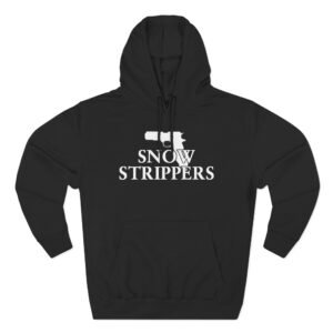Snow Strippers Three-Panel Fleece Hoodie