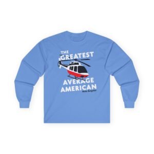 The Greatest Average American Nate Bargatze Unisex Ultra Cotton Long Sleeve Tee