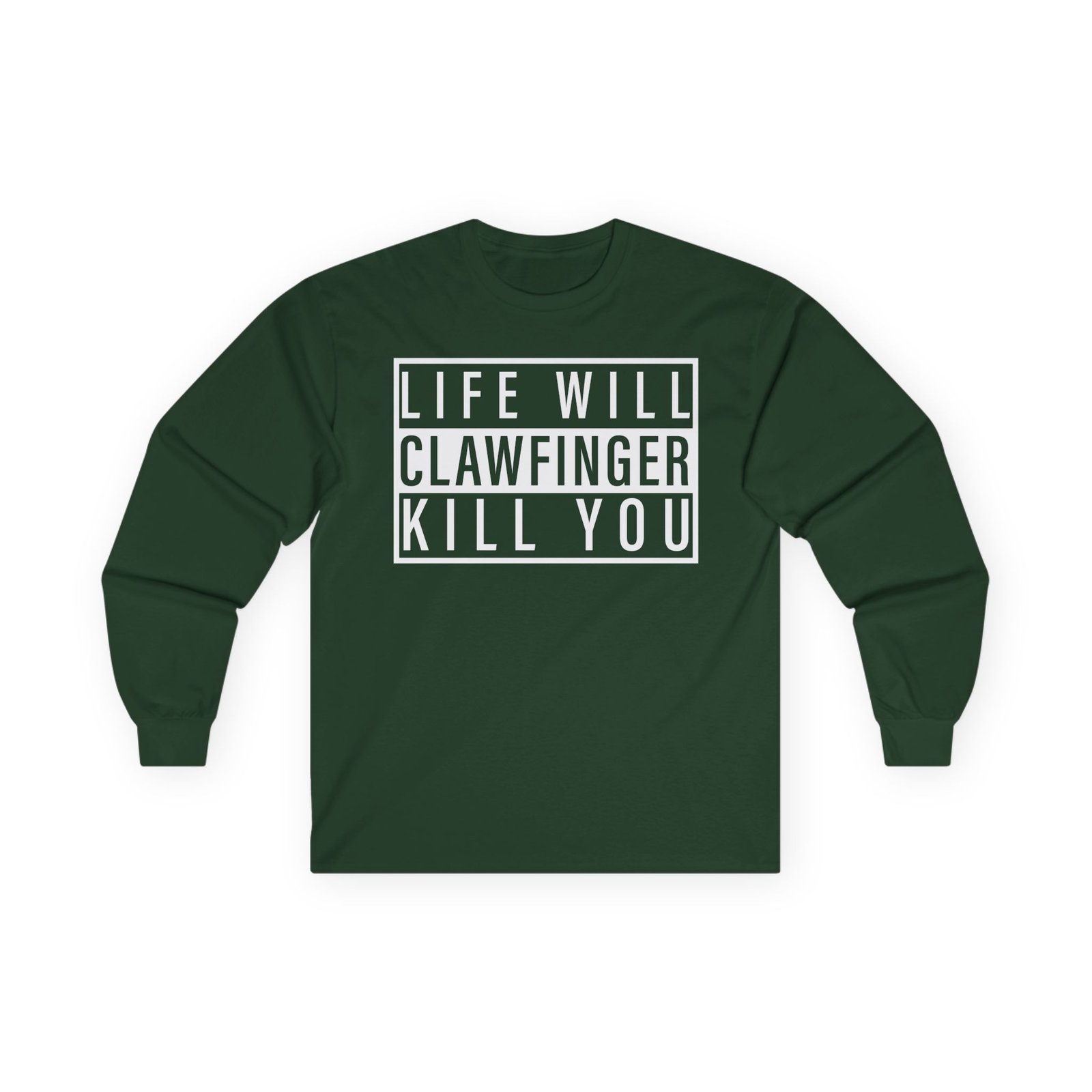 Clawfinger Life Will Kill You Unisex Ultra Cotton Long Sleeve Tee - Image 7