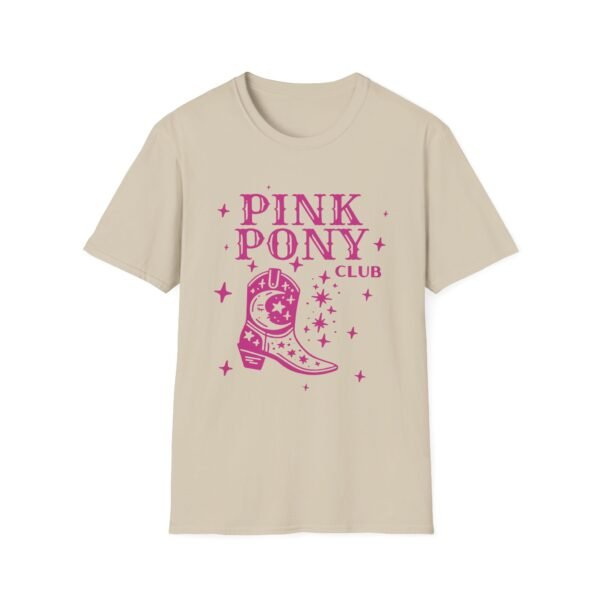 Chappell Roan Pink Pony Club Unisex Softstyle T-Shirt - Image 5