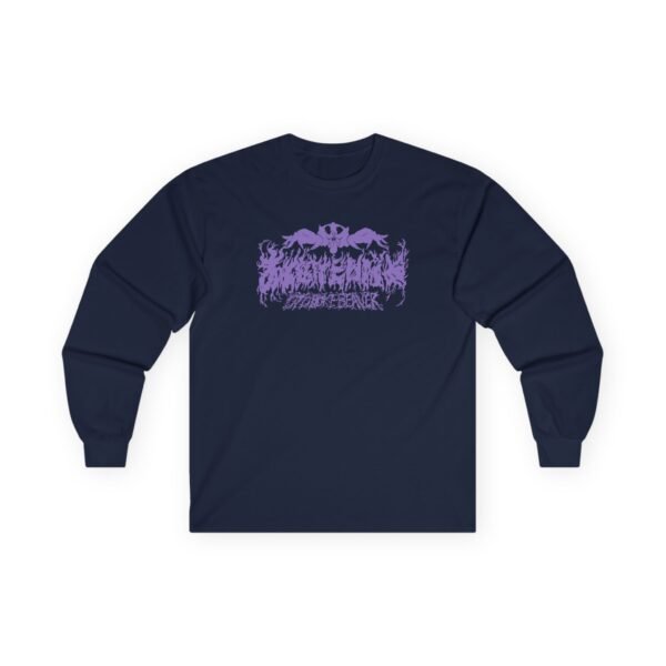 Otoboke Beaver Metal Beaver' Logo Unisex Ultra Cotton Long Sleeve Tee - Image 9