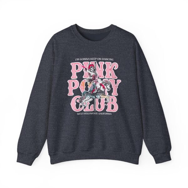 Chappell Roan Im Gonna Keep on Dancing Pink Pony Club Unisex Heavy Blend™ Crewneck Sweatshirt - Image 7