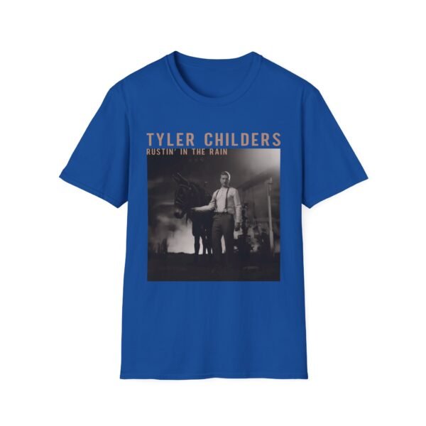 Tyler Childers Black Rustin Unisex Softstyle T-Shirt - Image 13