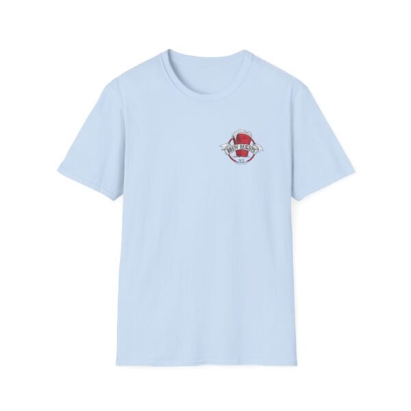 New Heights Brew Heights Left Chest Unisex Softstyle T-Shirt - Image 13