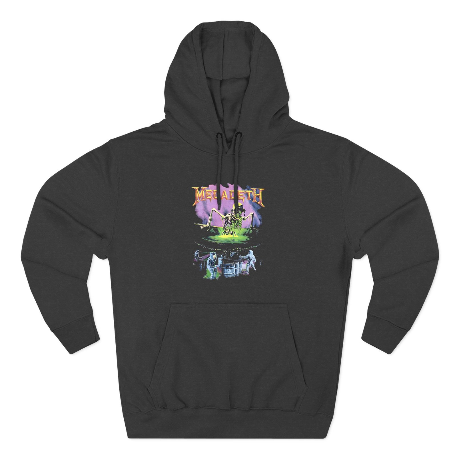 Manhead Megadeth Contaminated Three-Panel Fleece Hoodie - Image 3