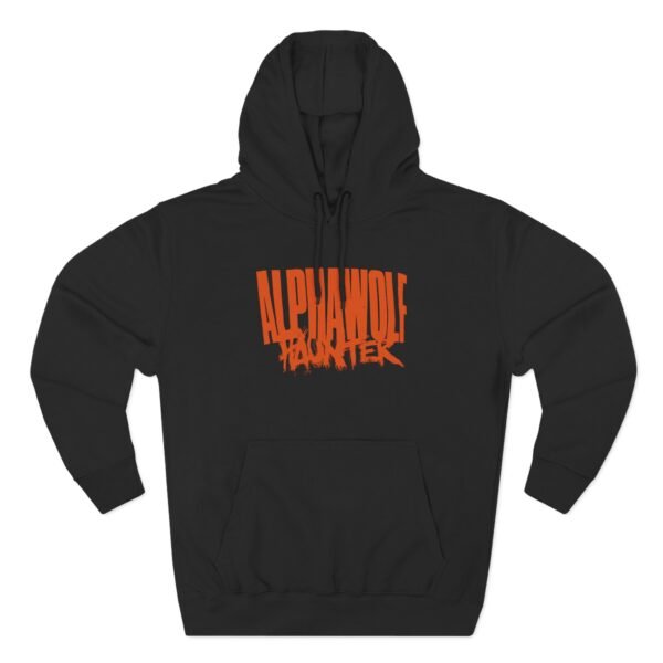 Alpha Wolf H*unter Three-Panel Fleece Hoodie