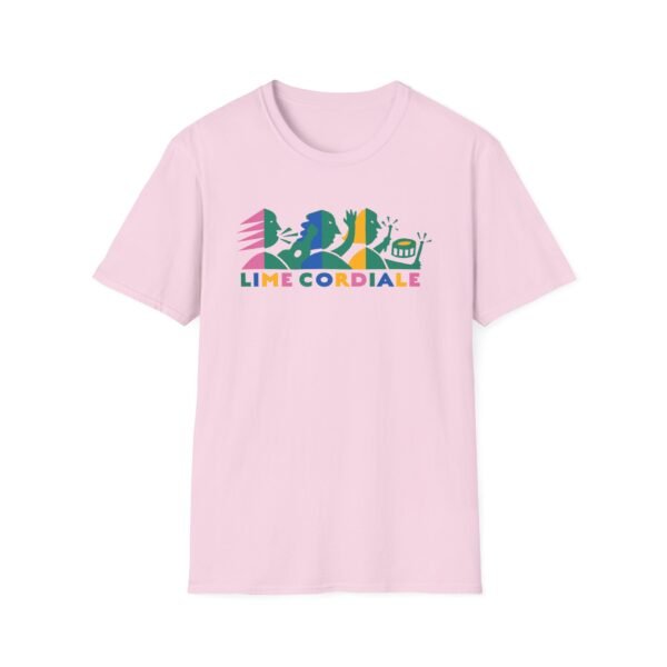Lime Cordiale Logo Unisex Softstyle T-Shirt - Image 17