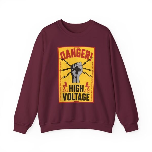 Lachlan Danger! High Voltage Unisex Heavy Blend™ Crewneck Sweatshirt - Image 7