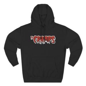 The Cramps Logo Three-Panel Fleece Hoodie