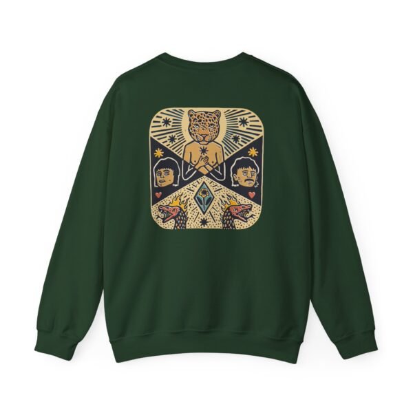 Lime Cordiale Pedestal Unisex Heavy Blend™ Crewneck Sweatshirt - Image 10