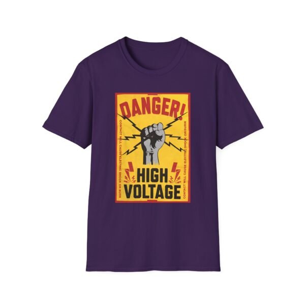 Lachlan Danger! High Voltage Unisex Softstyle T-Shirt - Image 23