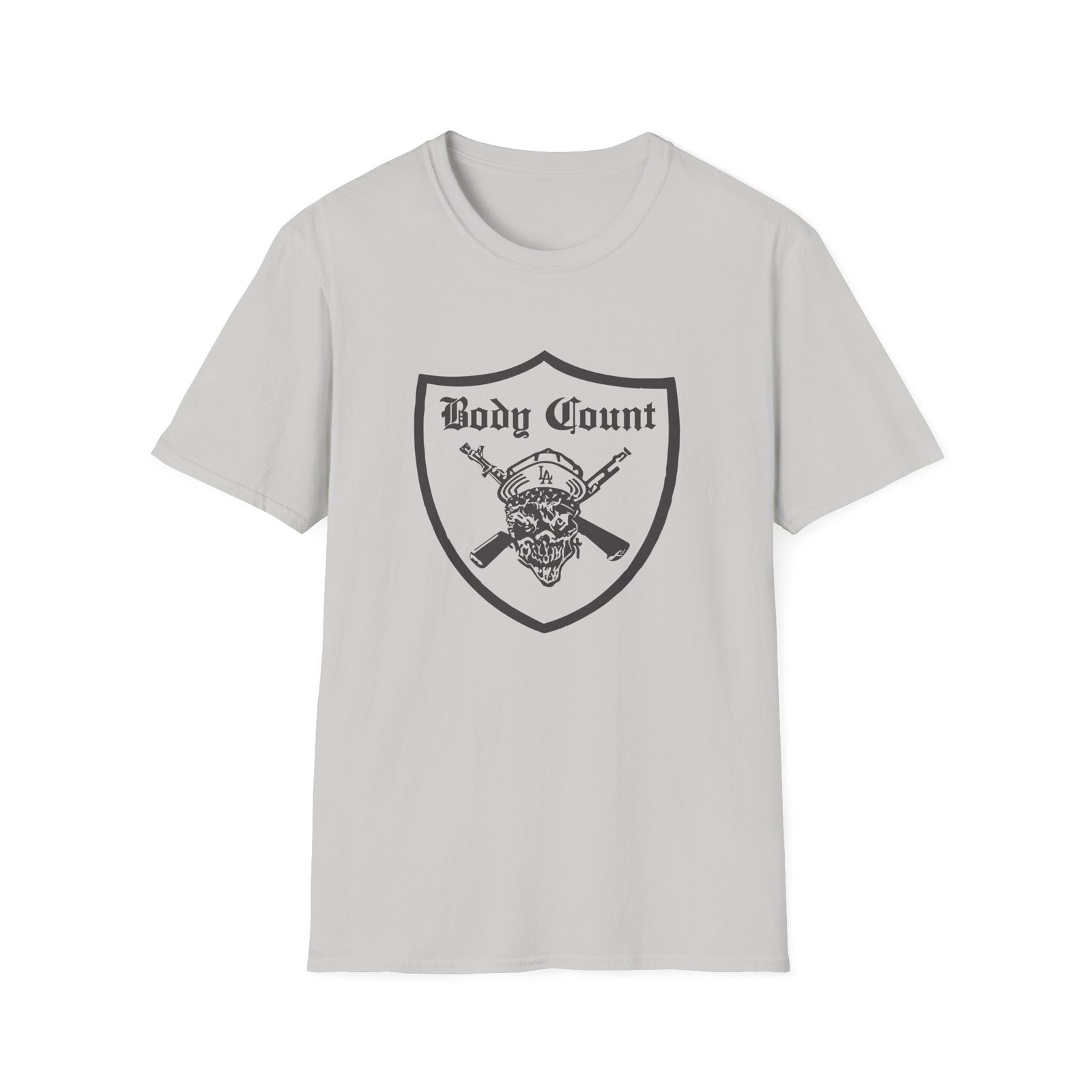 Body Count Pirate Logo Unisex Softstyle T-Shirt - Image 7