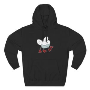 Carl Barron Skating Flies Three-Panel Fleece Hoodie