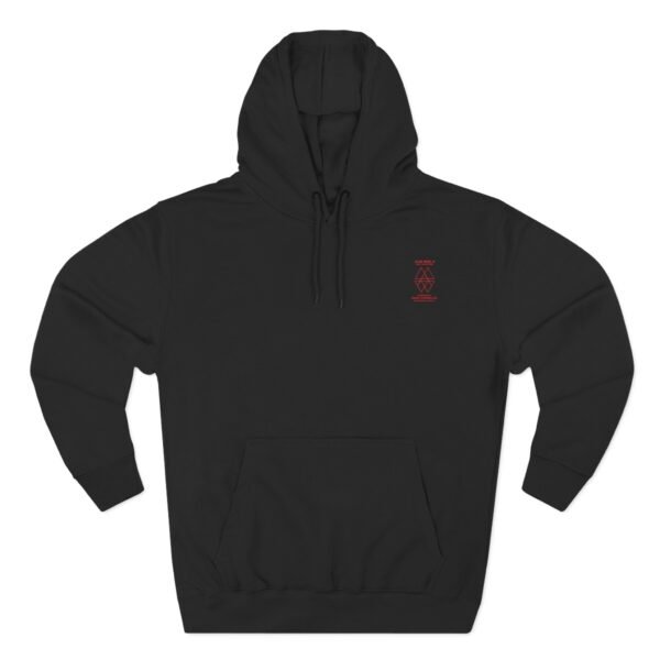 Alan Wake Faces  Three-Panel Fleece Hoodie