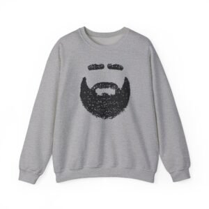 New Heights Jason Kelce Beard Unisex Heavy Blend™ Crewneck Sweatshirt