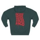 Alan Wake Faces  Three-Panel Fleece Hoodie