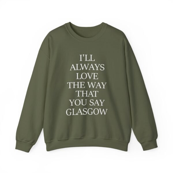 The Snuts I'll Always Love the Way That You Say Glasgow Unisex Heavy Blend™ Crewneck Sweatshirt - Image 9