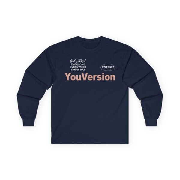 Life Church Youversion Unisex Ultra Cotton Long Sleeve Tee - Image 13
