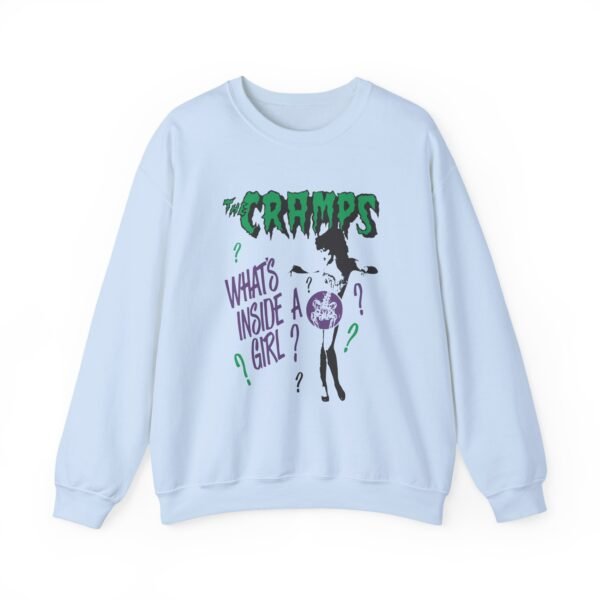 The Cramps What's Inside a Girl Unisex Heavy Blend™ Crewneck Sweatshirt - Image 11