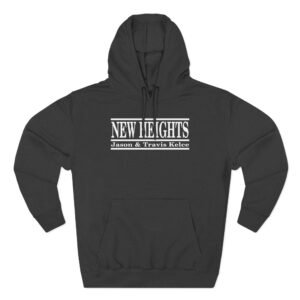 New Heights Jason And Travis Kelce Three-Panel Fleece Hoodie