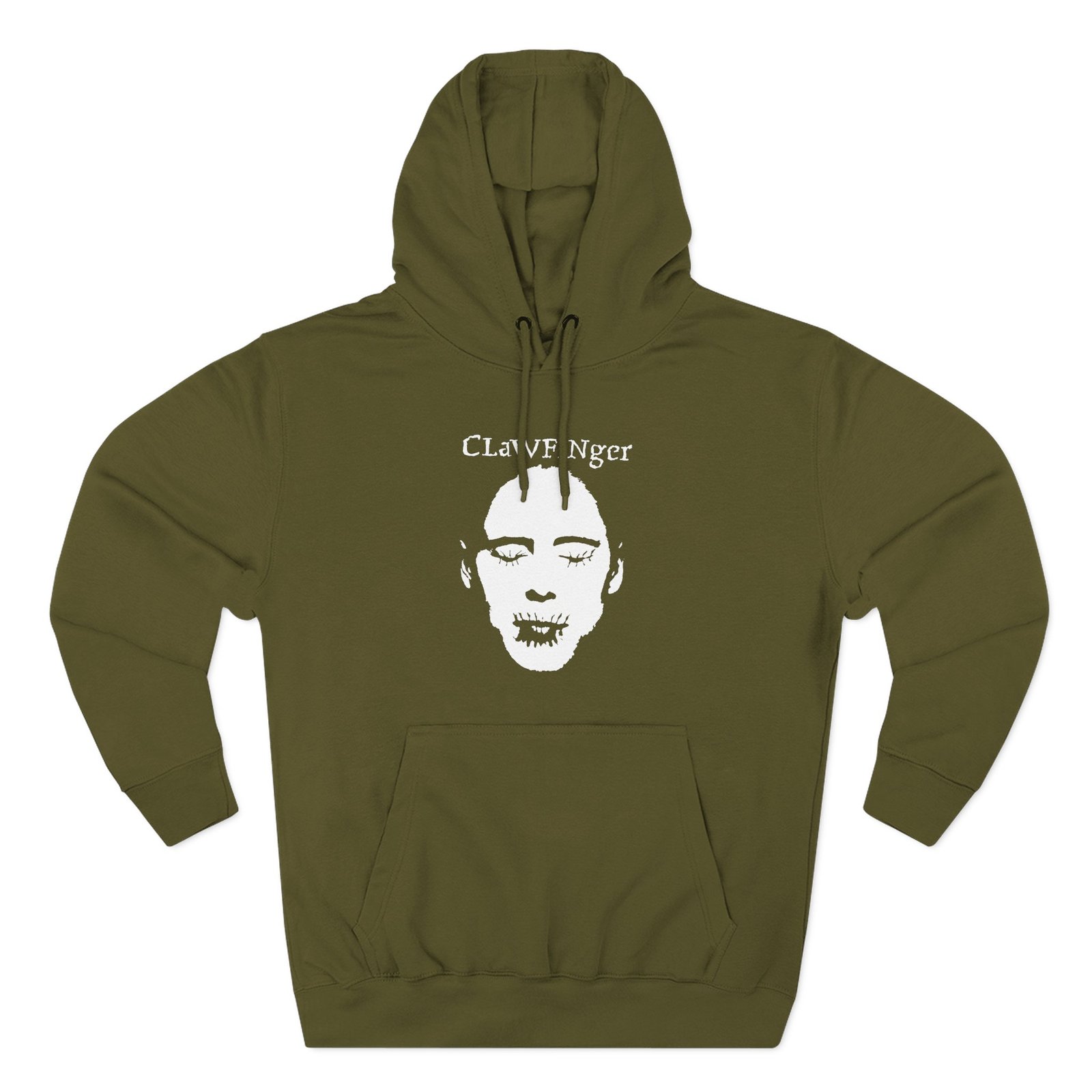 Clawfinger Three-Panel Fleece Hoodie - Image 5