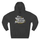 The Greatest Average American Nate Bargatze Three-Panel Fleece Hoodie
