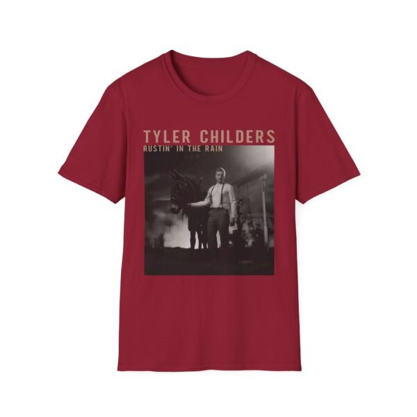 Tyler Childers Black Rustin Unisex Softstyle T-Shirt - Image 23