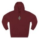 Lime Cordiale Pedestal Three-Panel Fleece Hoodie