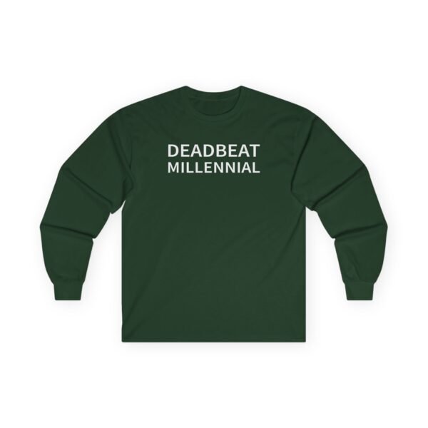The Snuts Deadbeat Millennial Unisex Ultra Cotton Long Sleeve Tee - Image 7