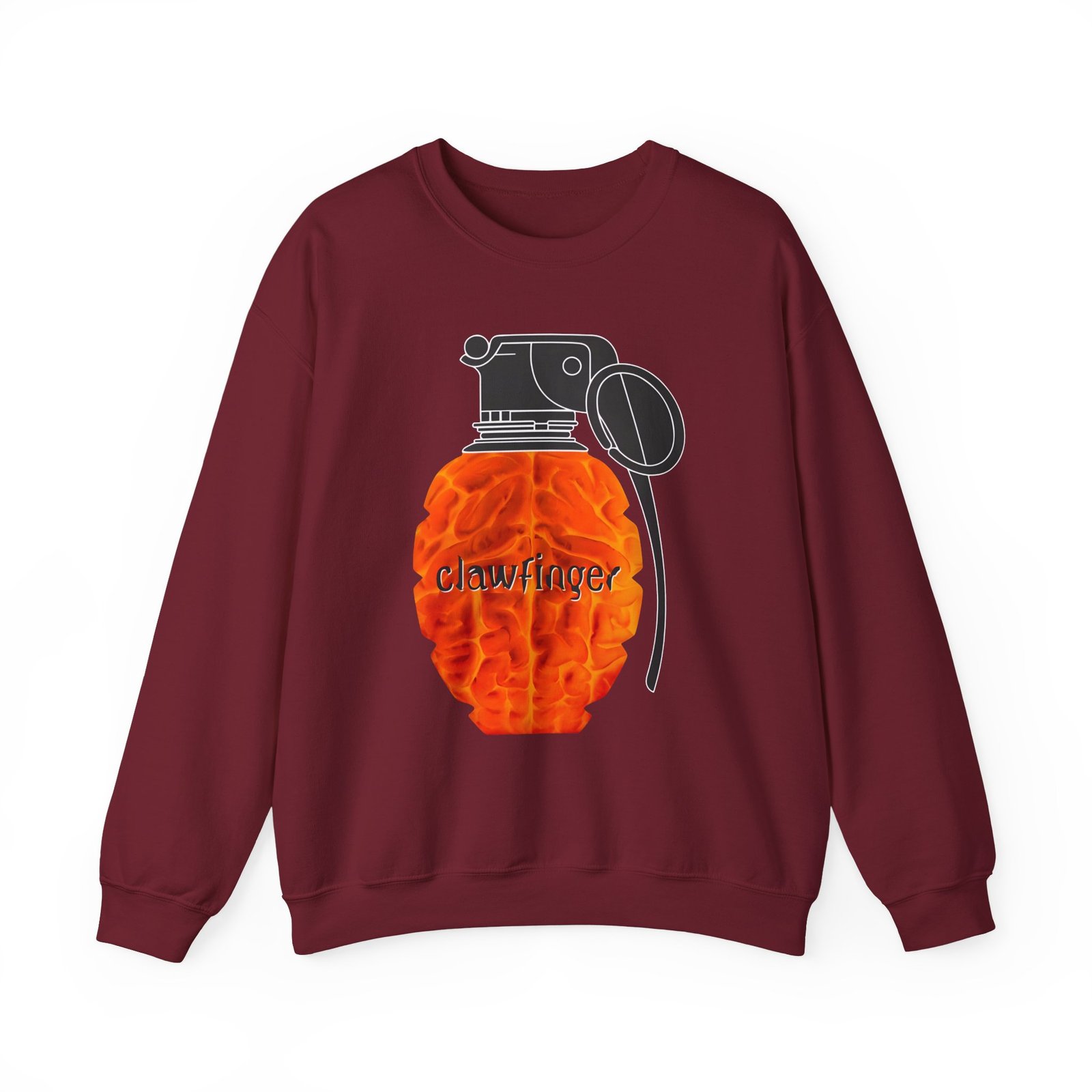 Clawfinger Use Your Brain Unisex Heavy Blend™ Crewneck Sweatshirt - Image 23